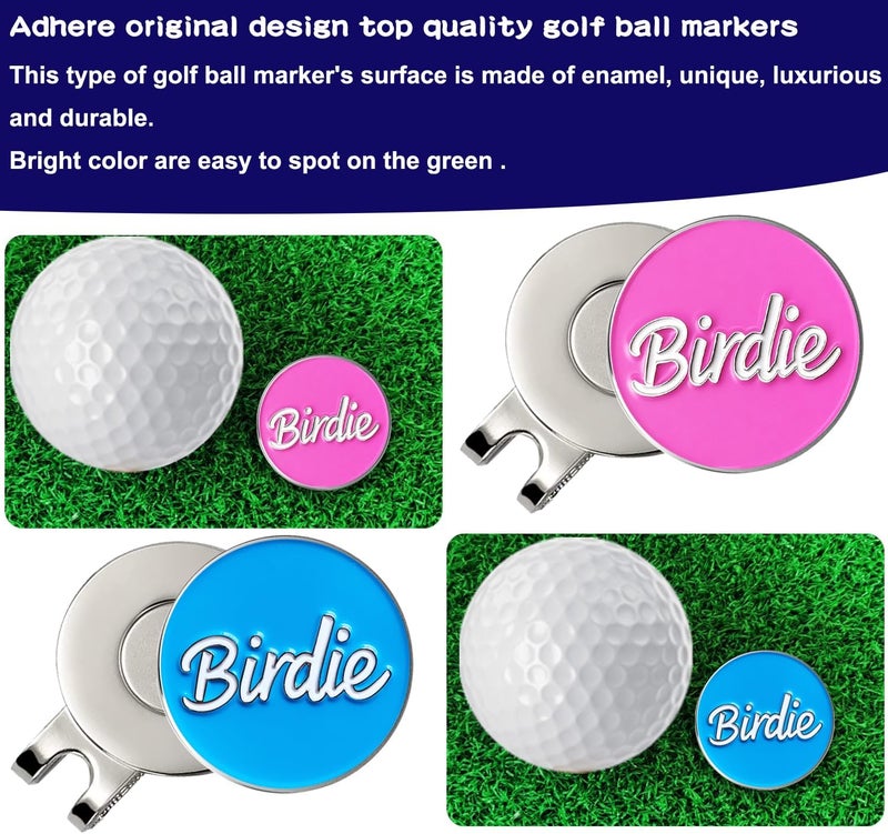 Adhere Golf Ball Markers Personlized Logo Enamel with A Strong Magnetic Hat Clips A Premium Golf Gifts for Golfer - Image 4
